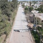 Vialidad ejecuta cinco nuevas cuadras de pavimento urbano en Charata