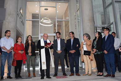 Inauguración edificio Solar Ameghino