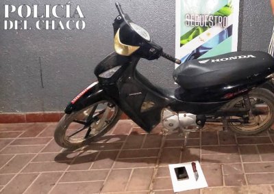 moto robada