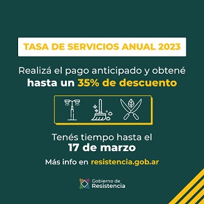 resi tasas de servicios