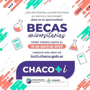 becas chaco +I