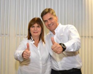 Zdero con Patricia