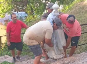 virgen de itatí piedra blanca