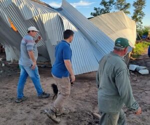 ministro producción tormenta