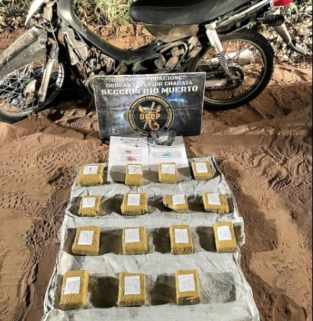 droga rio muerto