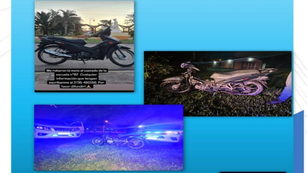 moto robada