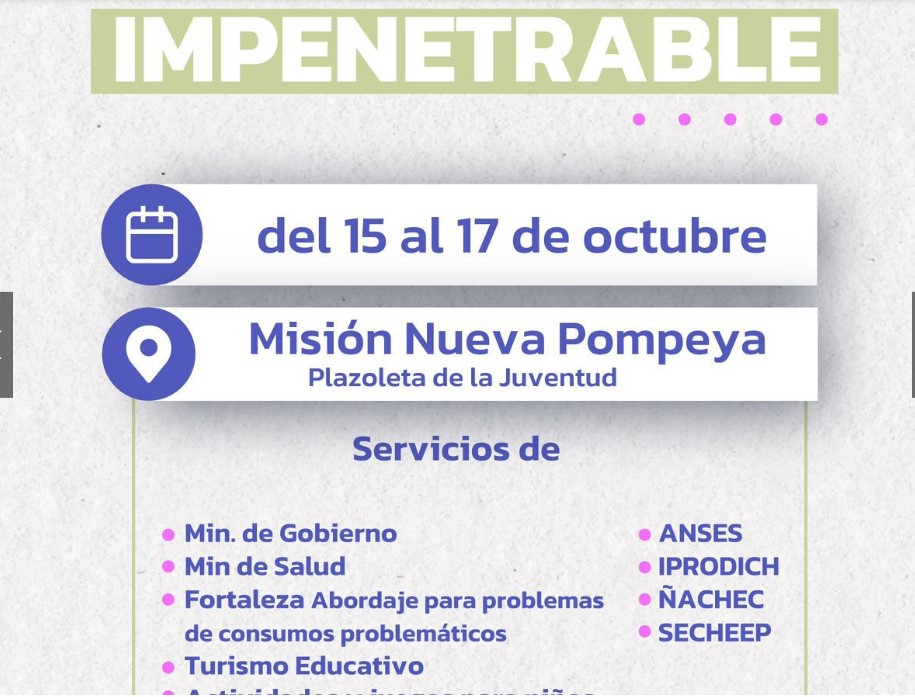 el impenetrable operativo nación