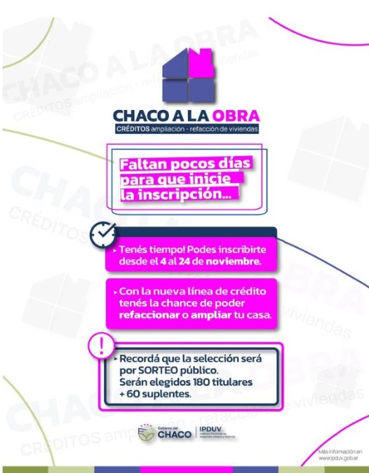 chaco obra