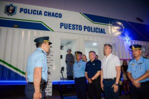 control policial parque