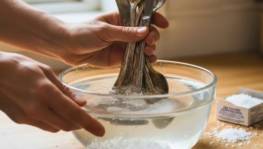 cubiertos-sal-limpieza