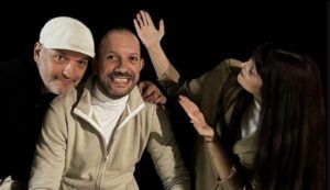 Coqui Ortiz, Juan Mora y Paloma Ortiz