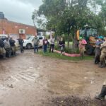 Colonia Popular: intensifican los trabajos tras el temporal y piden paciencia a la comunidad