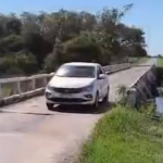 Laguna Blanca: anuncian la reparación del puente sobre el Río Negro y piden precaución a los conductores