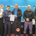 El Municipio de Las Breñas entregó un aporte económico a la comisaría local