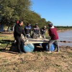 El Sauzalito instaló una bomba de agua para reforzar el riego de calles