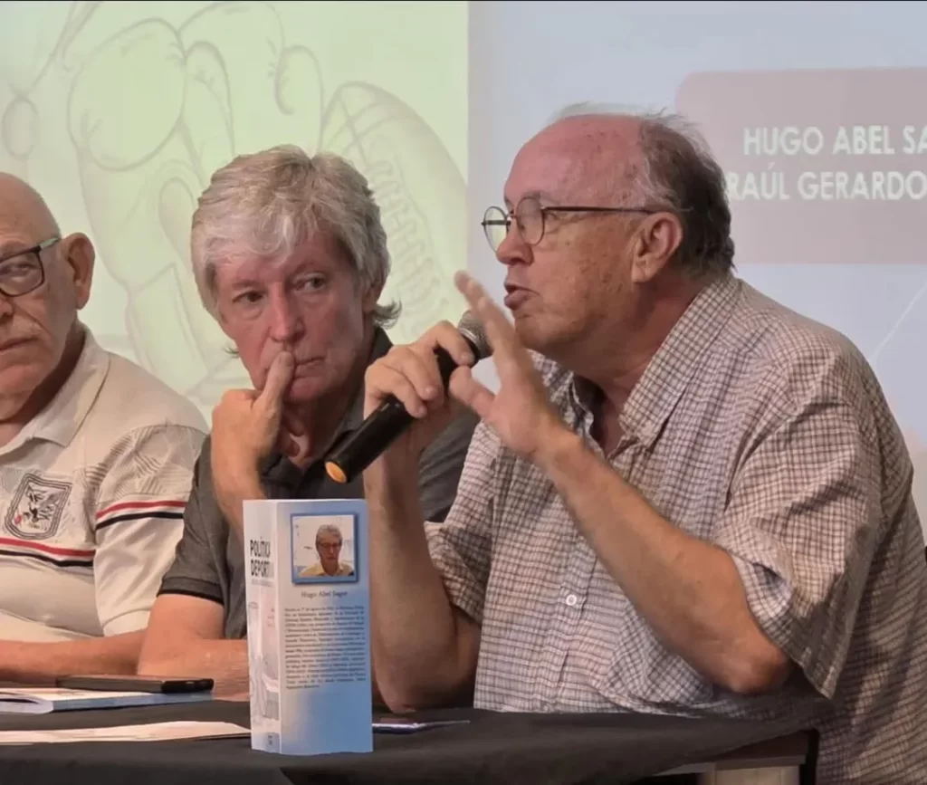 Acompañe a los compañeros Hugo Sager y Raúl Bittel, en la presentación del libro “Política Depo