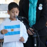 Estudiantes de Margarita Belén realizaron la Promesa de Lealtad a la Bandera