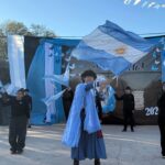 El Sauzalito conmemoró el Día de la Bandera con la promesa de lealtad de alumnos de cuarto grado