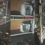 Durante la madrugada, se incendió el sector de construcción en la empresa Easy