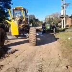 Quitilipi avanza con obras de mejoramiento en la calle Córdoba