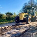 Fontana avanza con obras de ripiado en el barrio Balastro 1