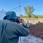 Fontana ejecutó obras de saneamiento y desagüe en las 222 Viviendas y el barrio Los Fresnos