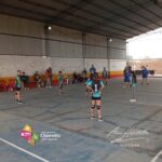 Jóvenes de Venados Grandes representan a Chorotis en un torneo de vóley en Santa Fe