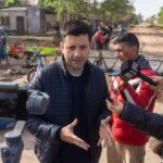 Sáenz Peña: la Municipalidad avanza con la pavimentación de la calle 33 que une los barrios Obrero e Hipólito Irigoyen