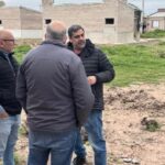 El IPDUV verificó el avance de obras habitacionales en Coronel Du Graty