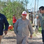 General Vedia avanza con la segunda etapa del canal de desagüe en el barrio 40 Viviendas