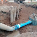 Segundo acueducto: se vinculó definitivamente la estacion de bombeo de Sáenz Peña a Avia Terai