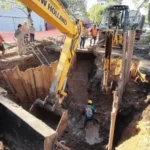 Sameep anunció la reparación de un caño de agua potable de 106 años