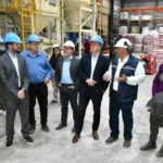 Zdero visitó la planta de Insuga, que apunta a exportar el 85% de su producción