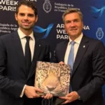 Zdero, presente en la apertura de la Argentina Week, en París