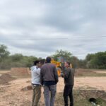 El Sauzalito avanza con obras de desagües para prevenir anegamientos ante lluvias intensas