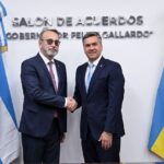 Zdero recibió al embajador de Ucrania para avanzar en una agenda de cooperación productiva y comercial