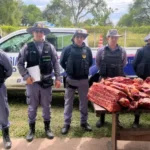 Secuestraron más de 166 kilos de carne vacuna ilegal