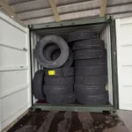 El Puerto de Barranqueras recibió 100 cubiertas de camión desde China