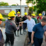 Sáenz Peña se prepara para las lluvias: amplían desagües y avanzan obras de pavimento e iluminación LED
