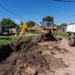 El Municipio Termal intensifica obras viales y de desagües en distintos barrios de la ciudad