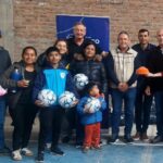 Deportes entregó elementos deportivos en Tres Isletas