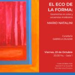 MUBA: inaugurarán “El eco de la forma”, una exposición del artista Mario Natalini