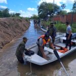 Chaco refuerza la asistencia a las familias afectadas de Puerto Vilelas por las inundaciones
