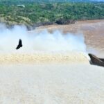 ITAIPU reabrió su vertedero ante el aumento del caudal del río Paraná